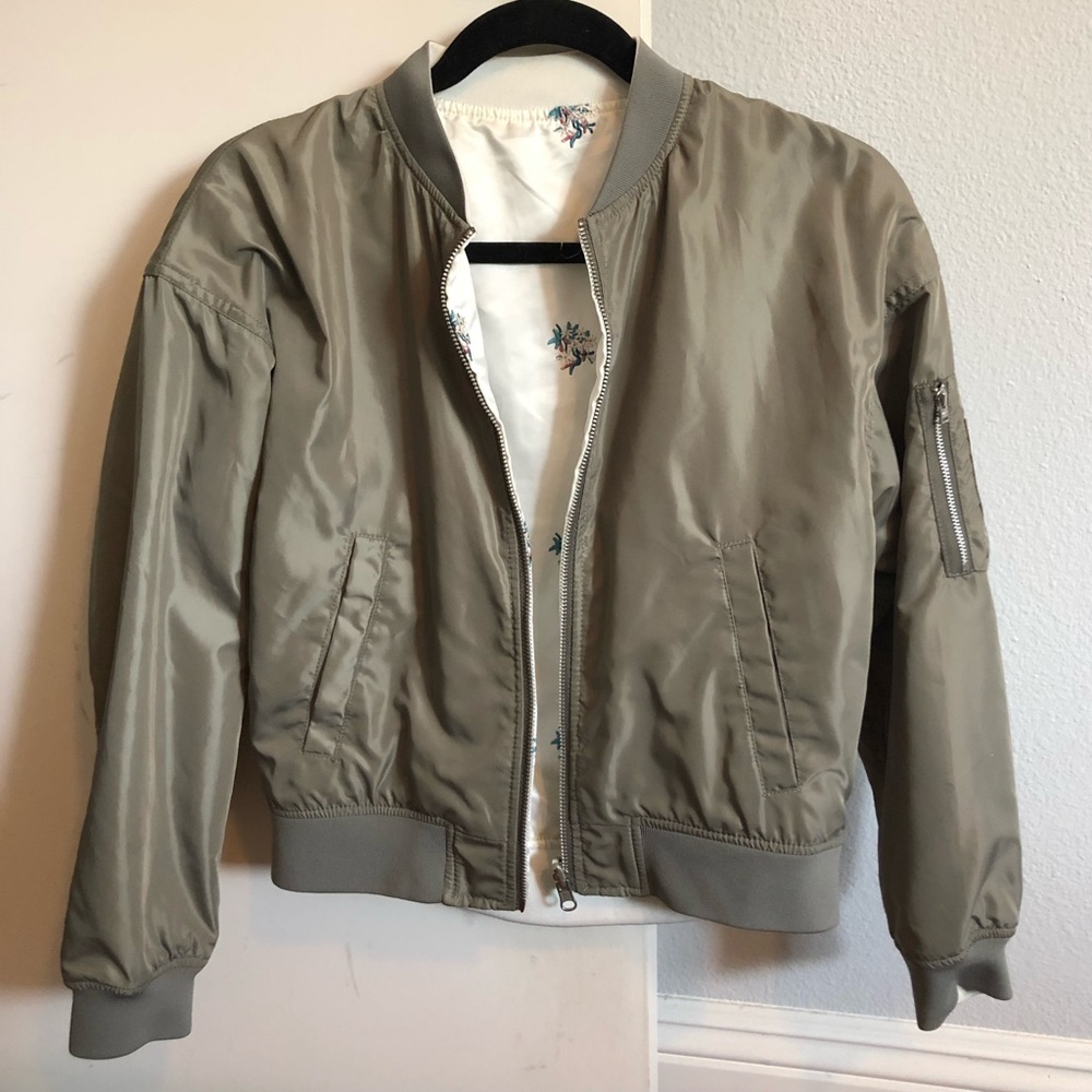 Reversible bomber jacket from Japan